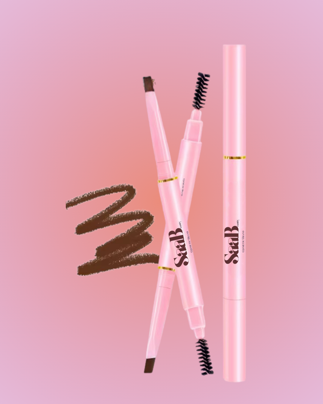 Line&Brush - Crayon à sourcils 2en1