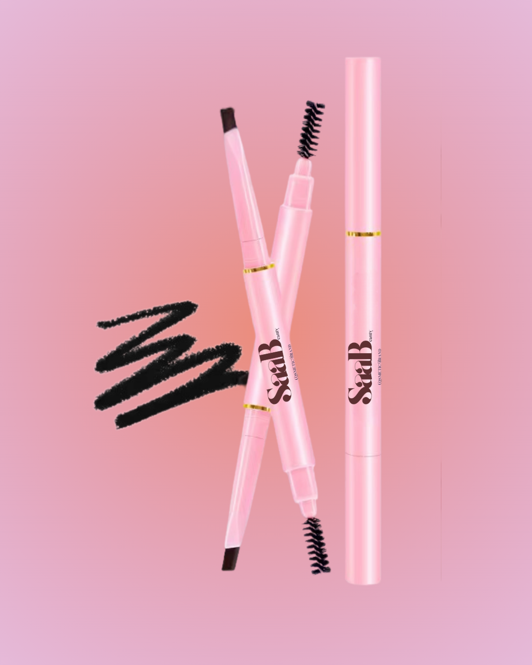 Line&Brush - Crayon à sourcils 2en1