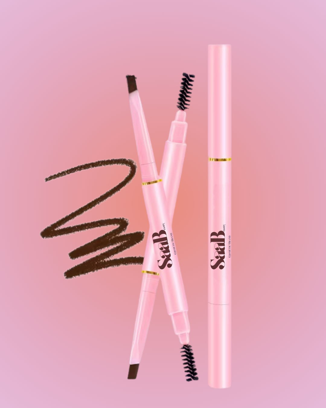 Line&Brush - Crayon à sourcils 2en1