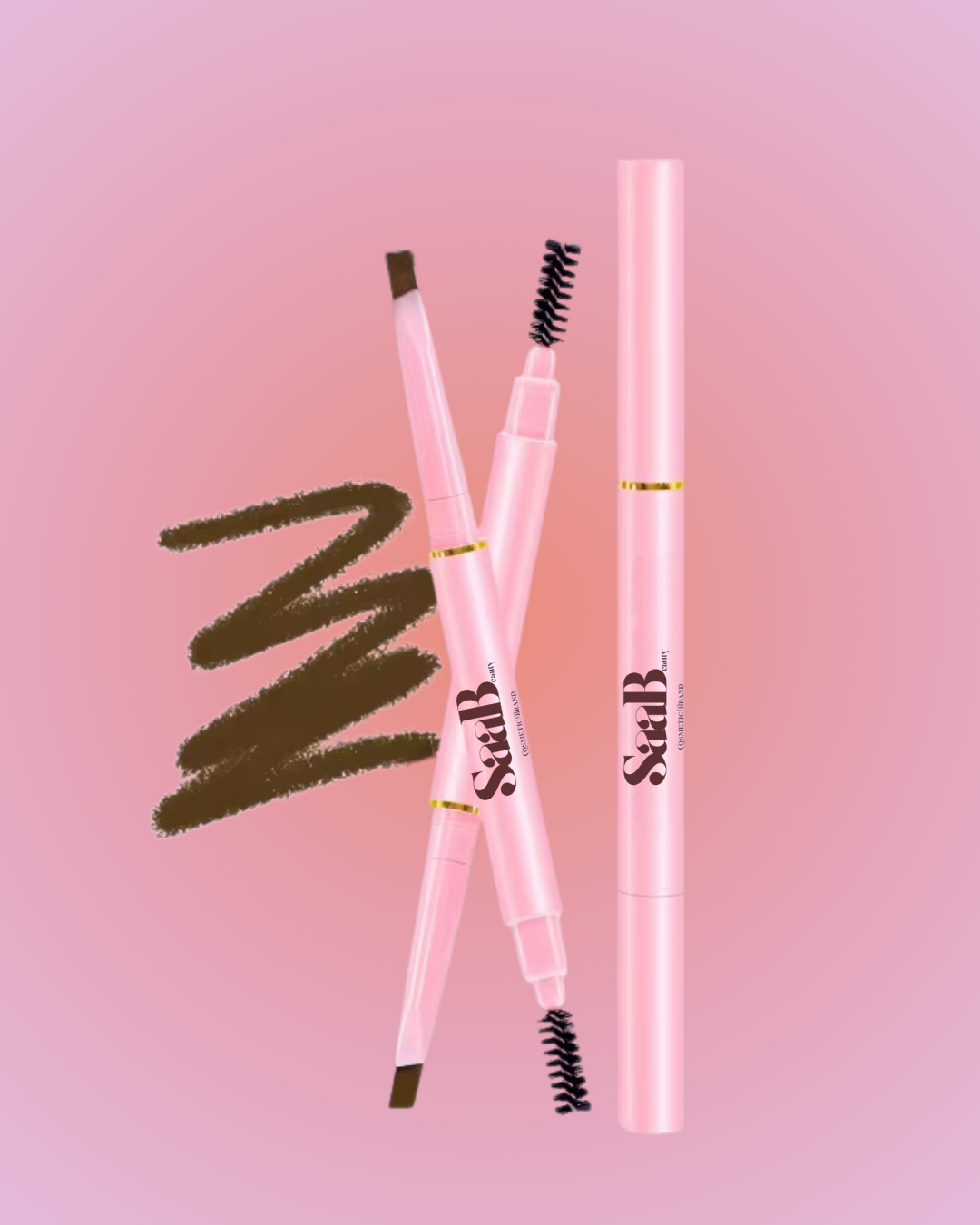 Line&Brush - Crayon à sourcils 2en1